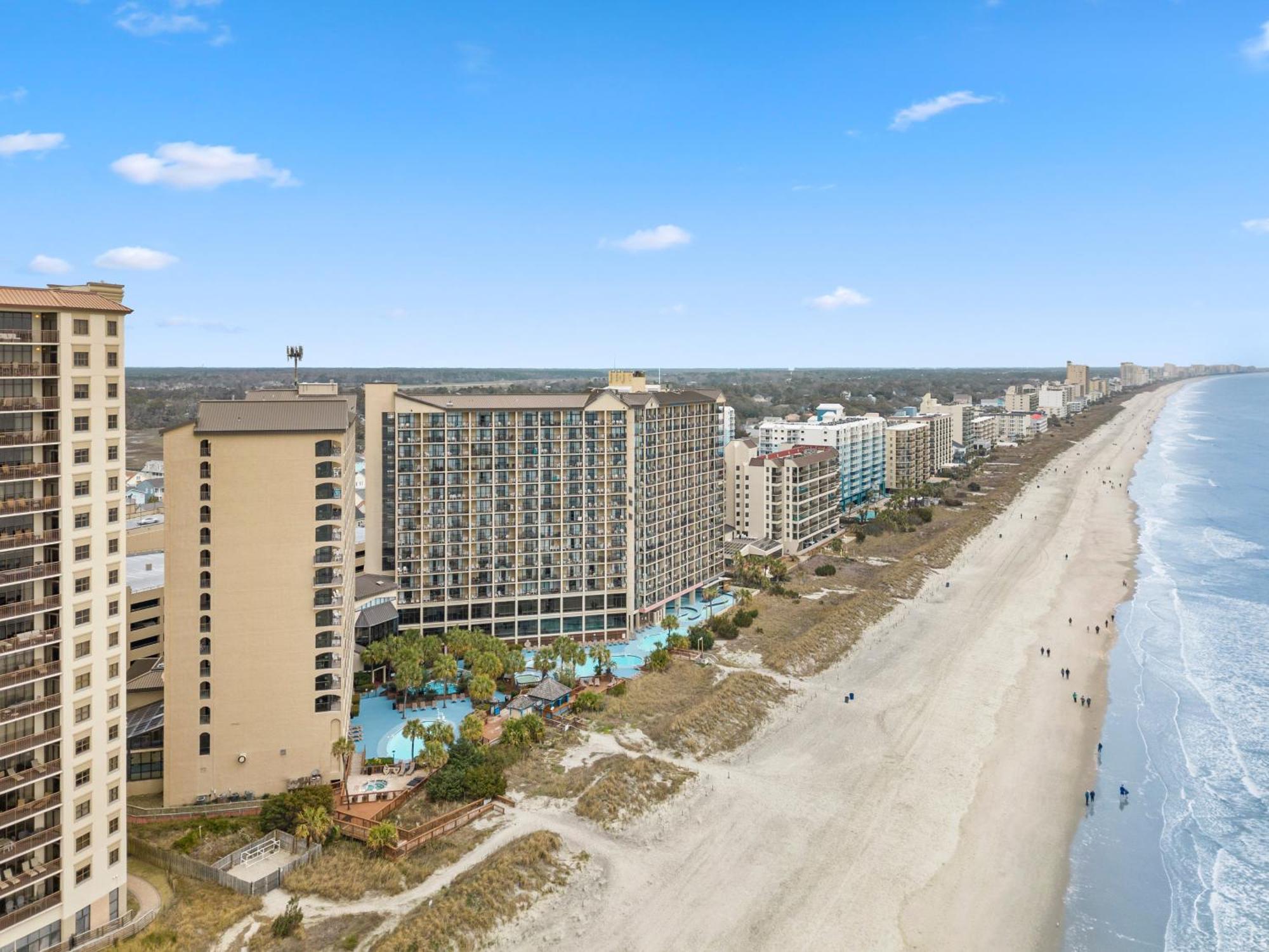 Ferienwohnung Luxury Ocean Front By Barefoot Landing Myrtle Beach Exterior foto