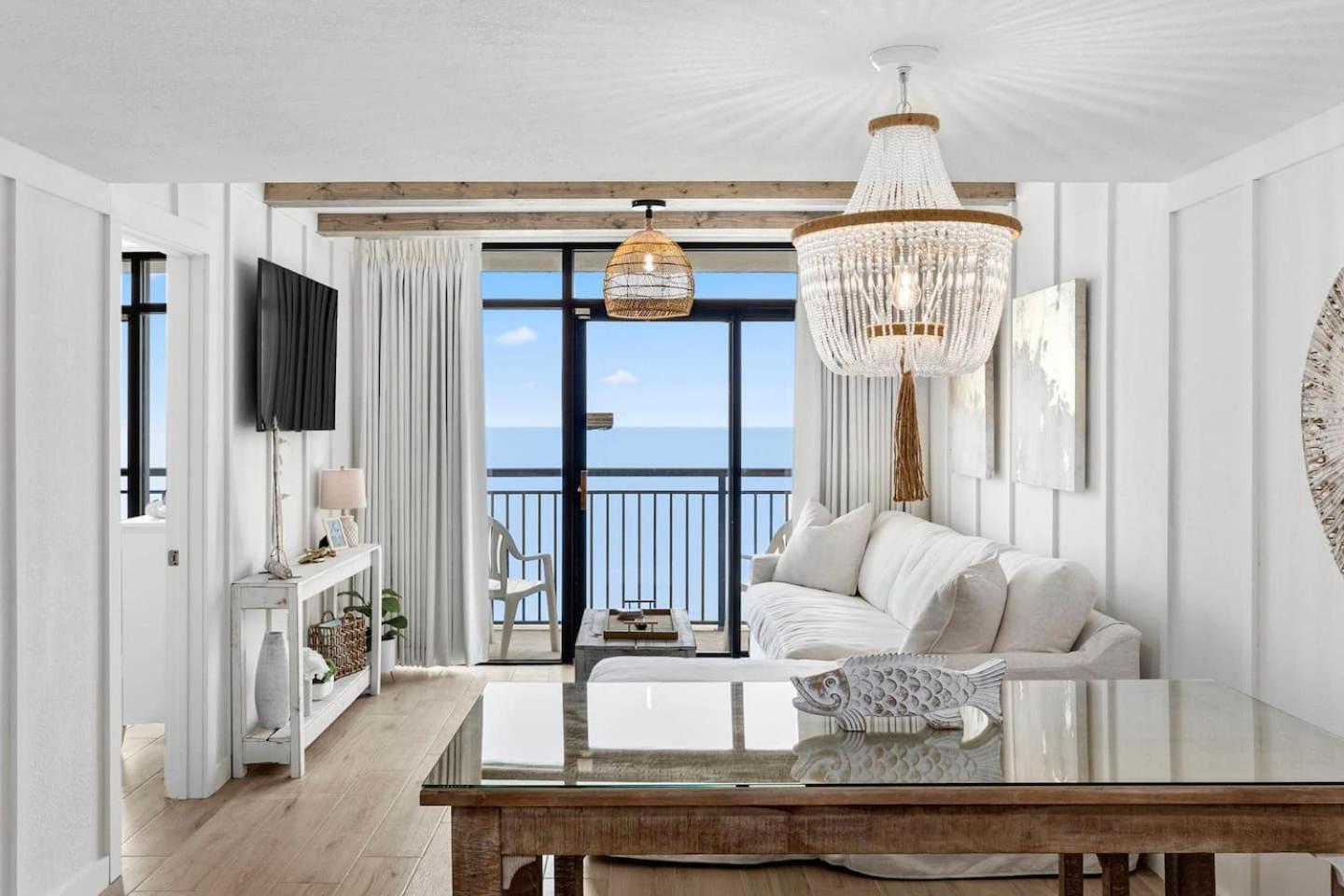 Ferienwohnung Luxury Ocean Front By Barefoot Landing Myrtle Beach Exterior foto