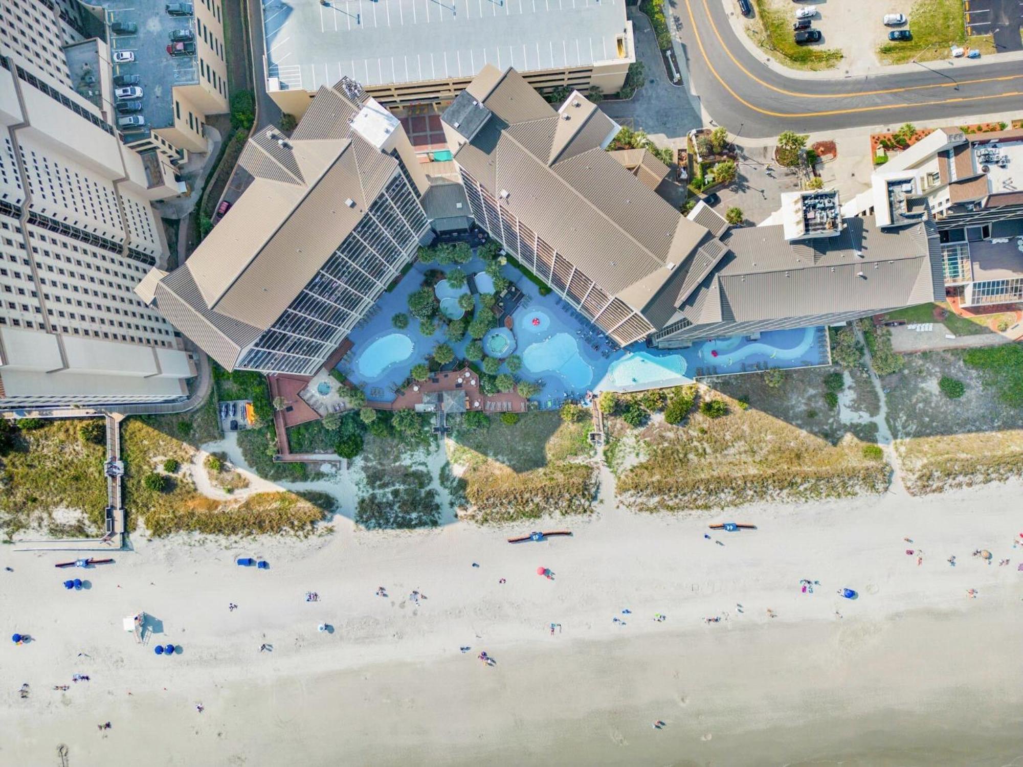 Ferienwohnung Luxury Ocean Front By Barefoot Landing Myrtle Beach Exterior foto